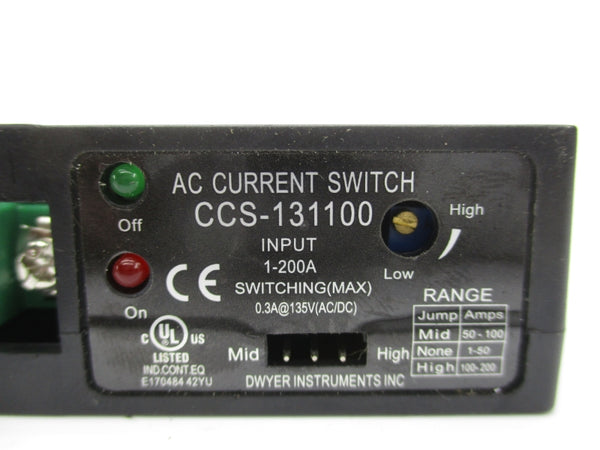 DWYER CCS-131100 135VAC 0.3A UNMP
