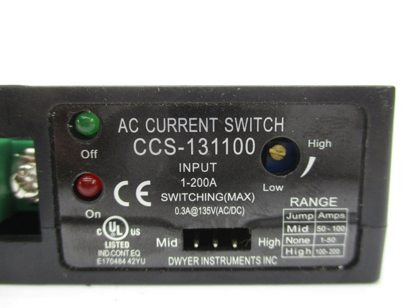 DWYER CCS-131100 135VAC 0.3A UNMP