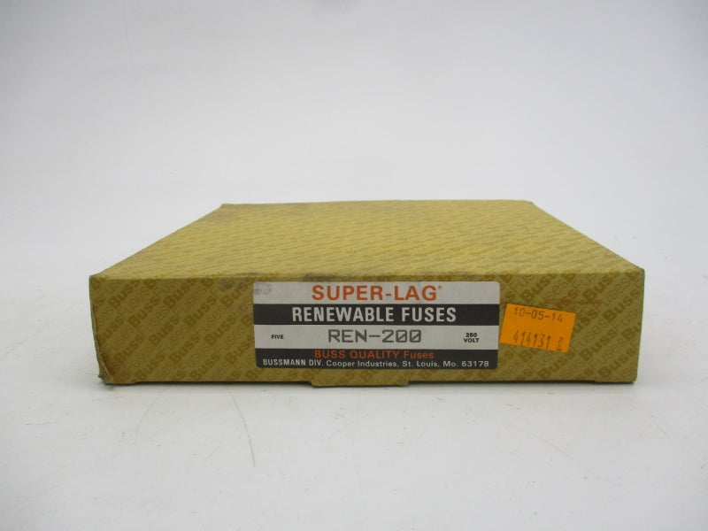 BUSSMANN REN-200 250VAC 200A (PKG OF 5) (BR/GR) NSMP