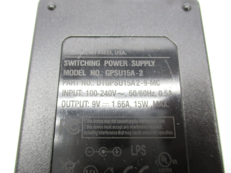 WELL INDUSTRIES GPSU15A-2 100-240V 0.5A NSNP