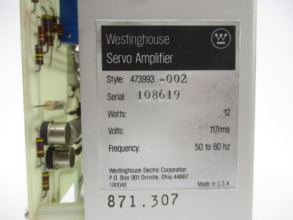 WESTINGHOUSE 473993-002 NSNP