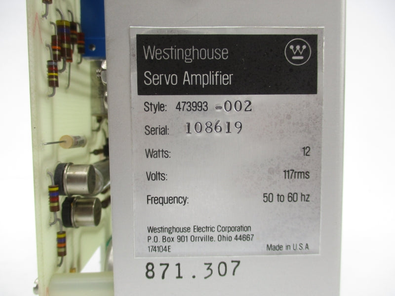 WESTINGHOUSE 473993-002 NSNP
