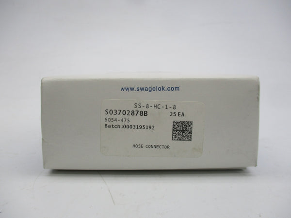 SWAGELOK SS-8-HC-1-8 (PKG OF 25) NSMP