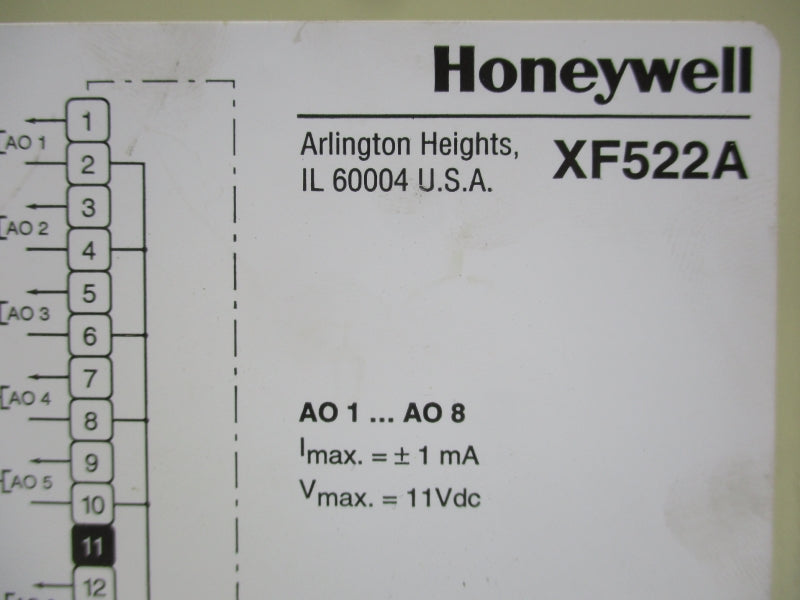 HONEYWELL XF522A 11VDC NSNP