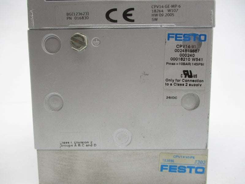 FESTO CPV14-VI 000240 145PSI UNMP