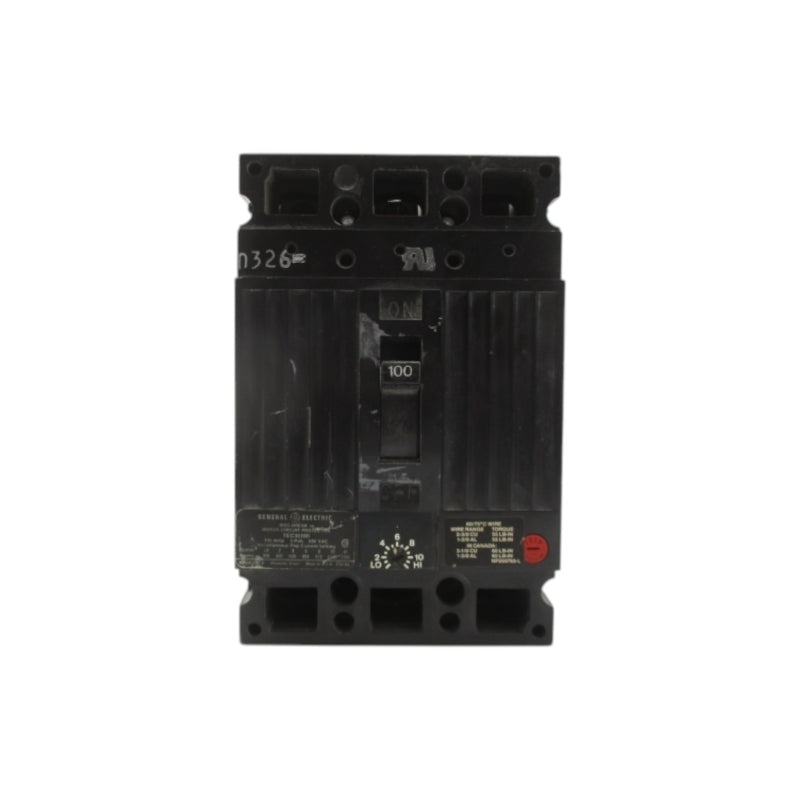 GENERAL ELECTRIC TEC36100 600VAC 100A NSNP