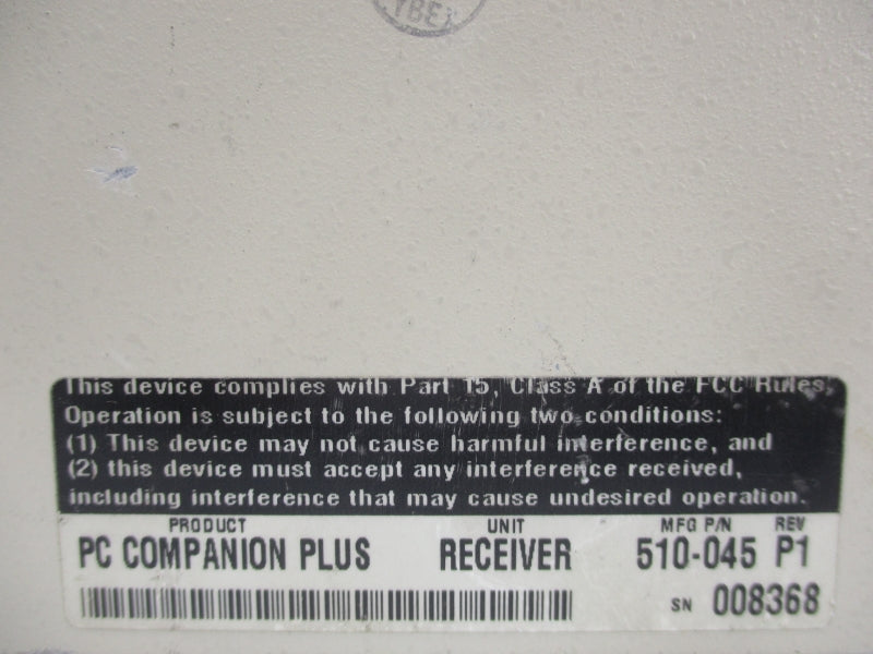 CYBEX 510-045 REV. P1 UNMP