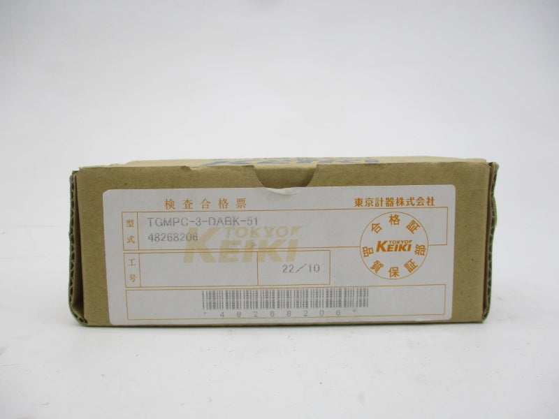 TOKYO KEIKI TGMPC-3-DABK-51 NSMP