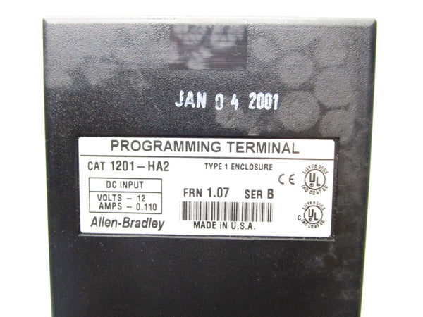 ALLEN BRADLEY 1201-HA2 SER. B F/W 1.07 12V 0.110A NSMP