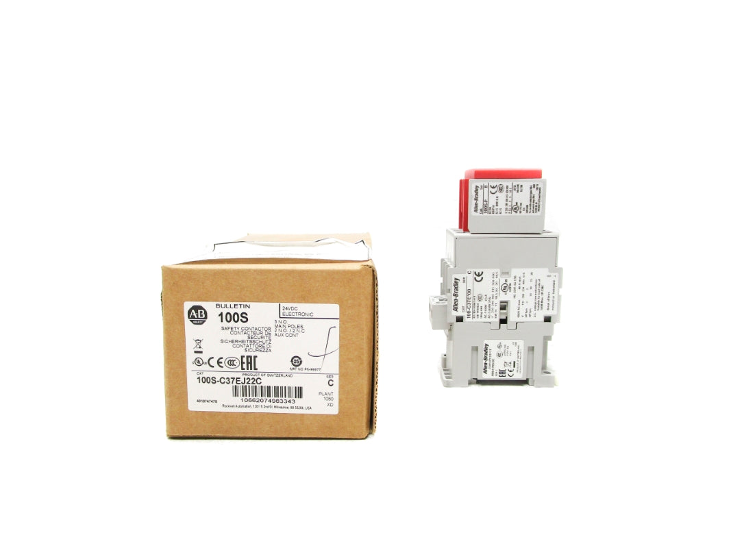 ALLEN BRADLEY 100S-C37EJ22C SER. C 24VDC (BR/WH) NSMP