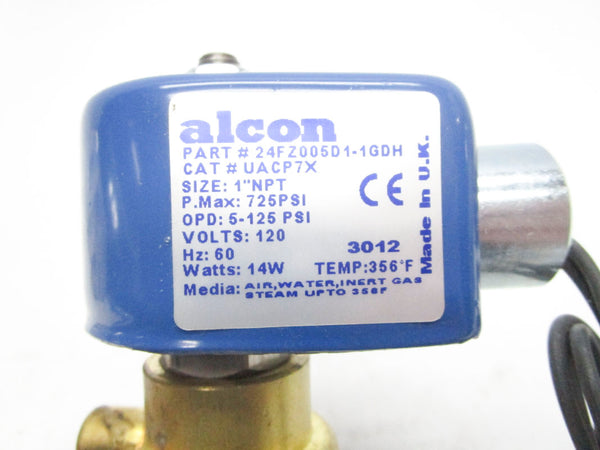 ALCON 24FZ005D1-1GDH UACP7X 120V 725PSI NSMP