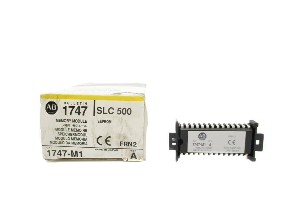 ALLEN BRADLEY 1747-M1 SER. A F/W 2 (BK/YL) NSMP