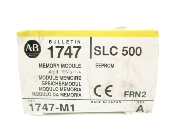 ALLEN BRADLEY 1747-M1 SER. A F/W 2 (BK/YL) NSMP