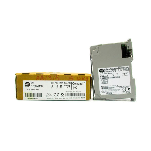 ALLEN BRADLEY 1769-IA16 SER. A F/W 1.1 24VDC REV. 1 NSMP