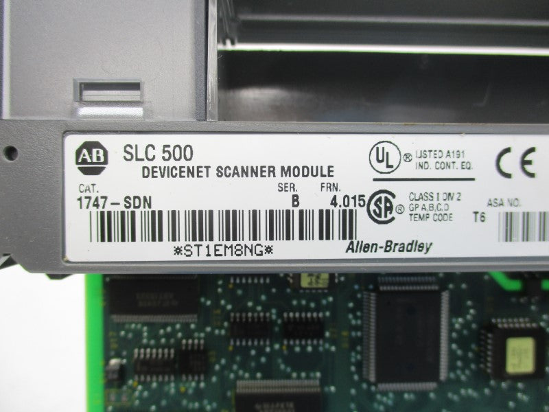ALLEN BRADLEY 1747-SDN SER. B F/W 4.015 24VDC NSMP