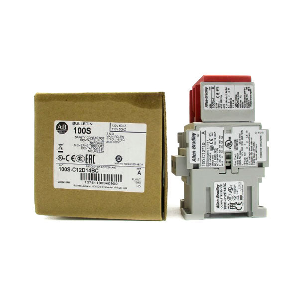 ALLEN BRADLEY 100S-C12D14BC SER. A 110/120V (BR/WH) NSMP
