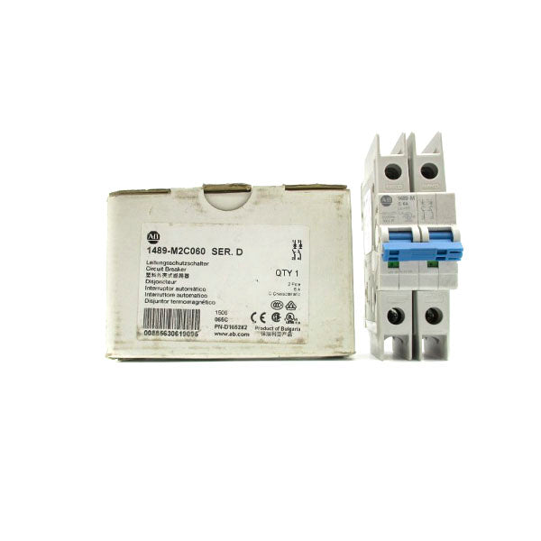 ALLEN BRADLEY 1489-M2C060 SER. D 277V 6A NSMP