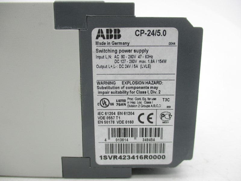 ABB CP-24/5.0 1SVR423416R0000 90-260VAC 1.8A NSMP