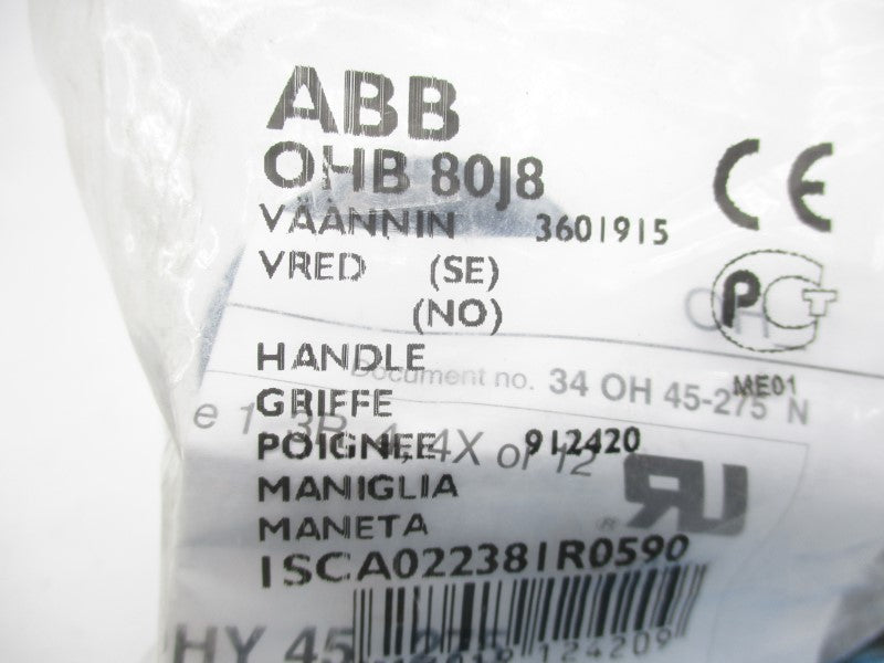 ABB OHB80J8 1SCA022381R0590 NSMP