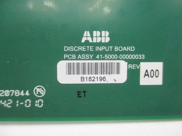 ABB 41-5000-00000033 REV. A00 UNMP