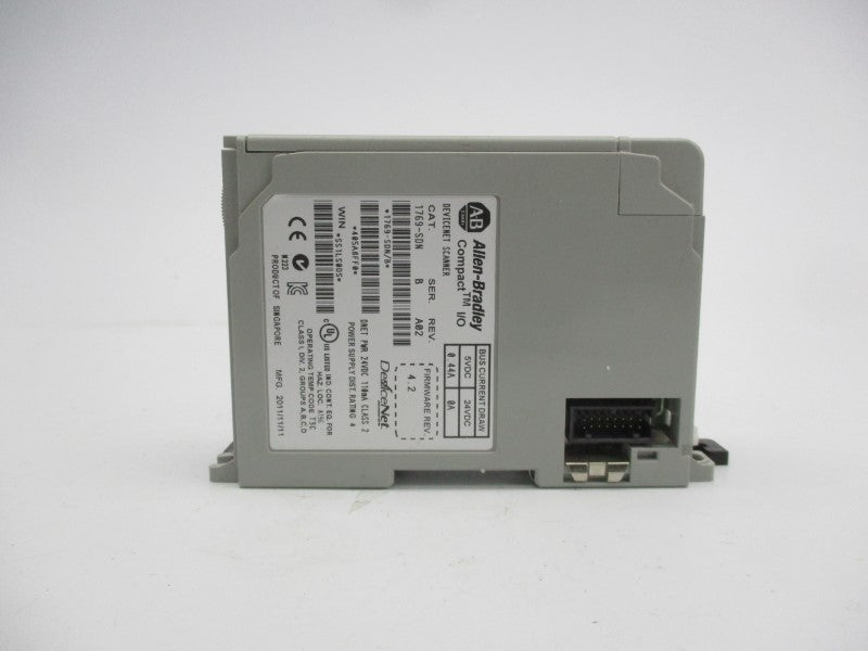 ALLEN BRADLEY 1769-SDN SER. B F/W 4.2 24VDC NSNP