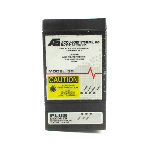 ACCU SORT MODEL 30 12VDC .8A UNMP