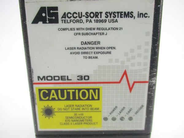 ACCU SORT MODEL 30 12VDC .8A UNMP