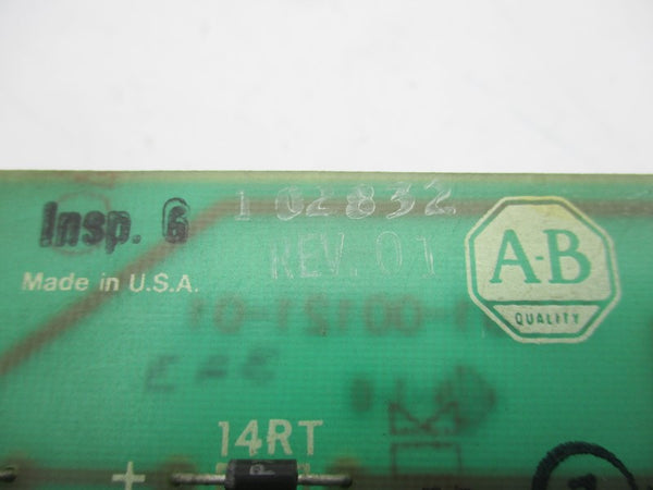 ALLEN BRADLEY 102832 REV. 01 UNMP
