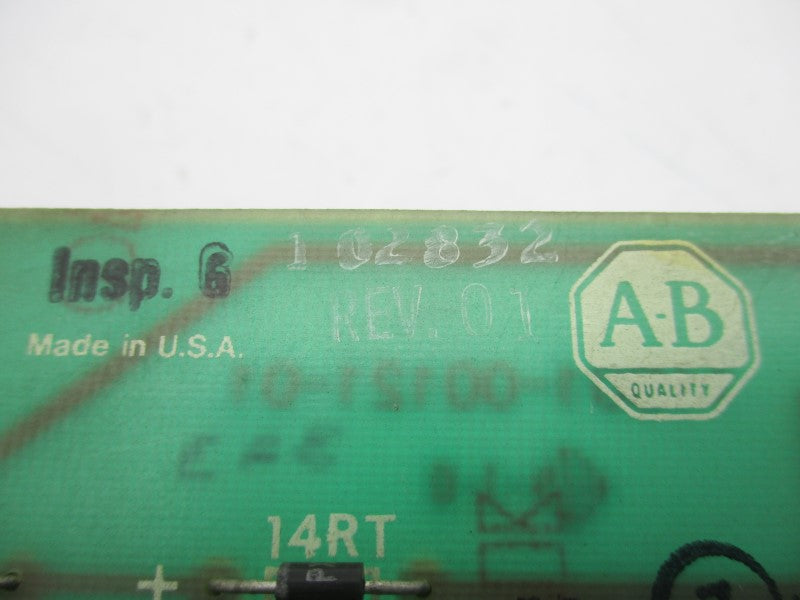 ALLEN BRADLEY 102832 REV. 01 UNMP