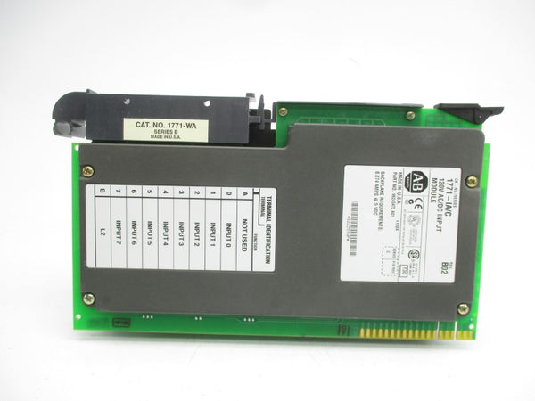 ALLEN BRADLEY 1771-IA SER. C 120VAC/DC REV. B02 UNMP