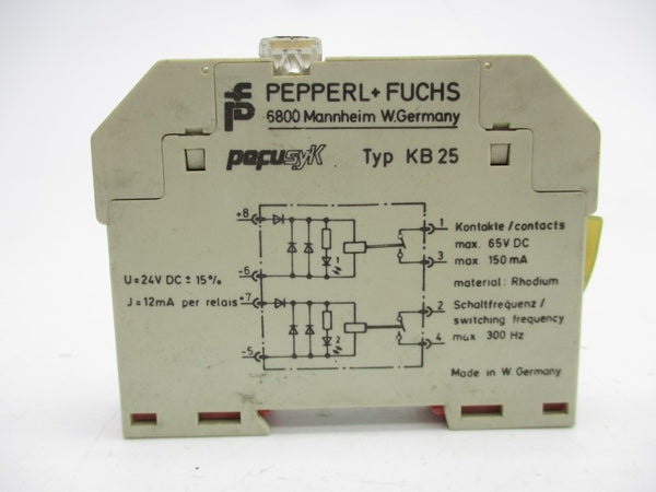 PEPPERL+FUCHS KB25 24VDC UNMP