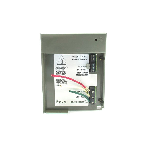 ALLEN BRADLEY 1746-P4 SER. A 170-265VAC (NO DOOR) UNMP