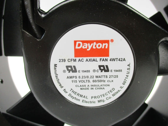 DAYTON 4WT42A 115V 0.23/0.22A NSMP
