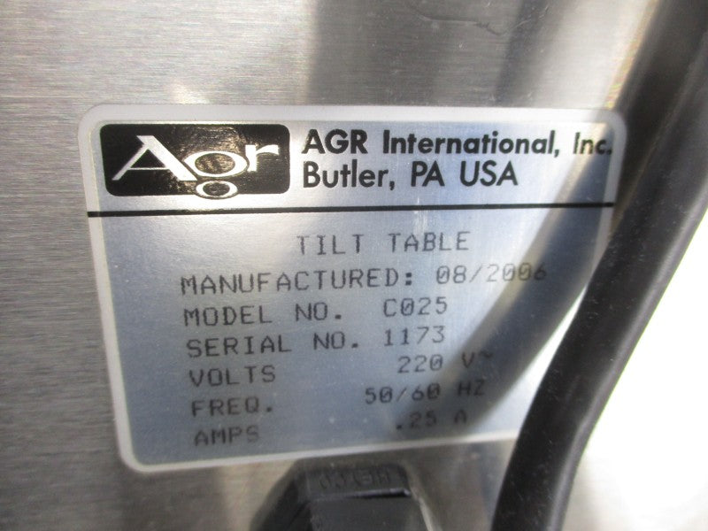 AGR C025 220V .25A UNMP