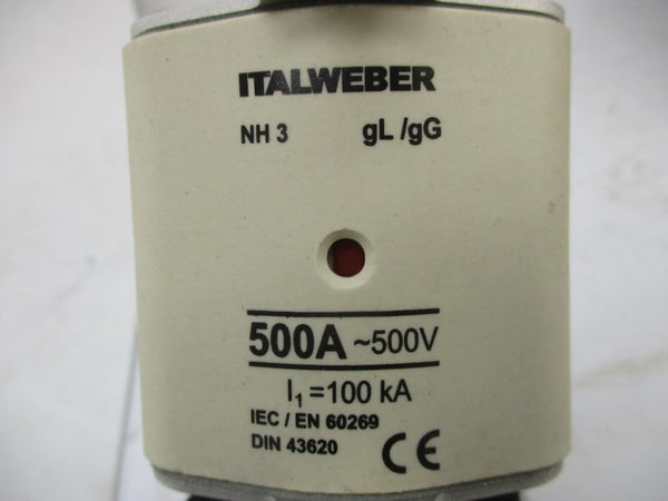 ITALWEBER NH3500A 500V 500A (PKG OF 3) NSMP
