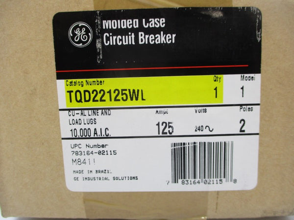 GENERAL ELECTRIC TQD22125WL 240V 125A NSFS