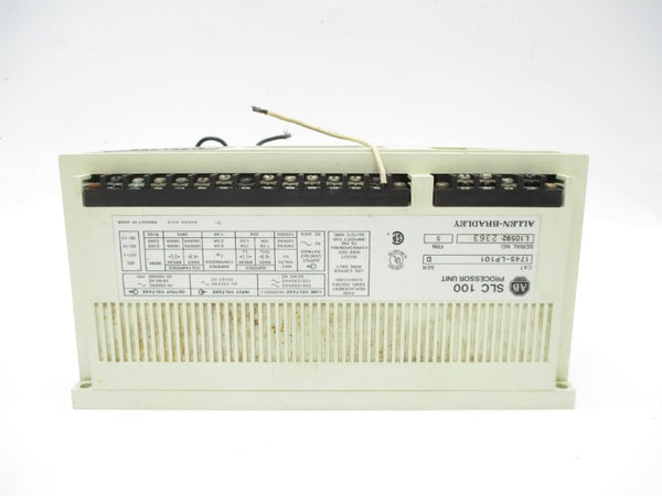 ALLEN BRADLEY 1745-LP101 SER. D F/W 5 85-132VAC UNMP
