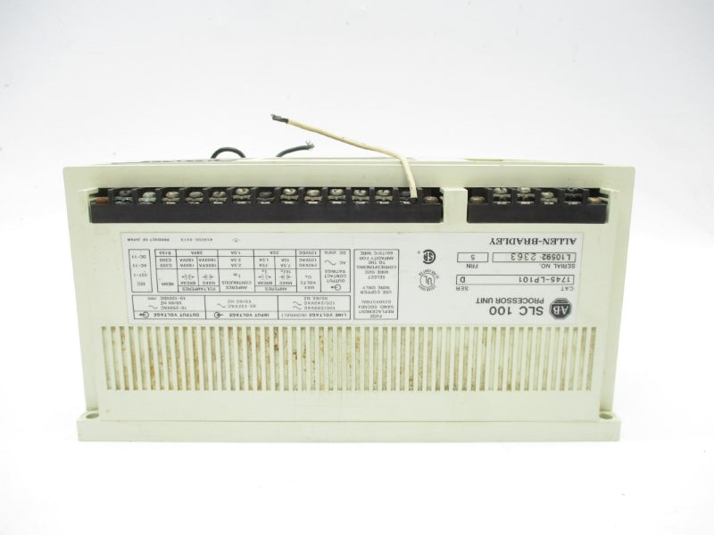 ALLEN BRADLEY 1745-LP101 SER. D F/W 5 85-132VAC UNMP