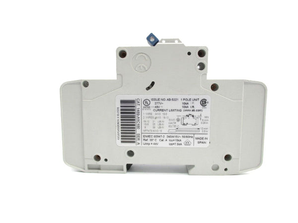 ALLEN BRADLEY 1489-A1C100 SER. A 277V 10A NSNP
