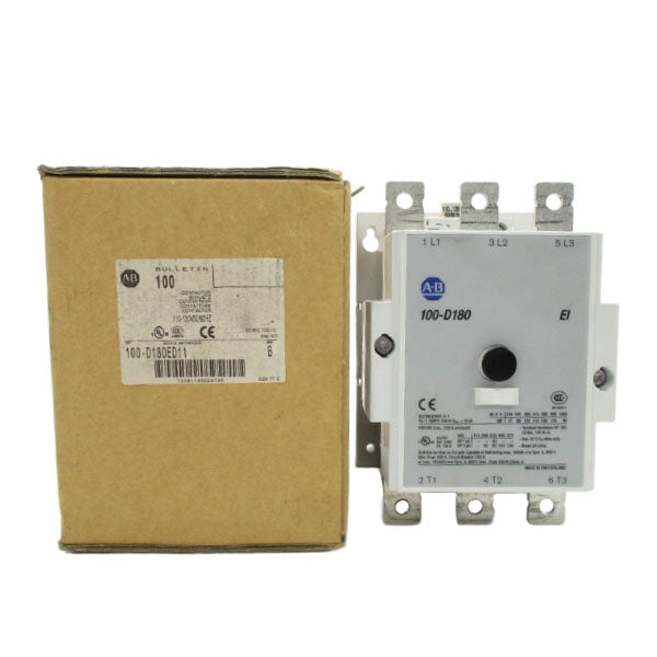 ALLEN BRADLEY 100-D180ED11 SER. B 110-130V 250A (BR/WH) NSMP