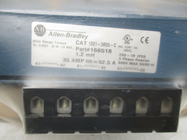 ALLEN BRADLEY 1321-3R35-C SER. A 600V 35A NSMP