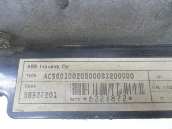 ABB ACS60100205000B1200000 380-500V 23/17A UNMP