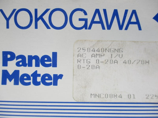 YOKOGAWA 250440NGNG 0-20A NSMP