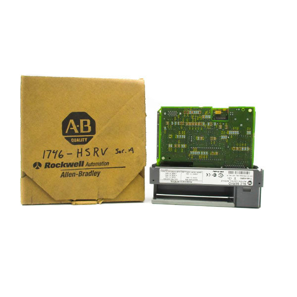 ALLEN BRADLEY 1746-HSRV SER. A F/W1.01 24VDC .104A NSMP