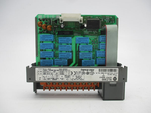 ALLEN BRADLEY 1746-OW16 SER. C 5-265VAC (NO DOOR) NSNP