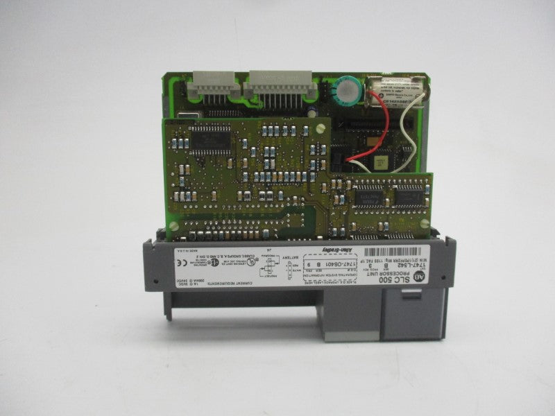 ALLEN BRADLEY 1747-L542 SER. B F/W 9 24VDC (NO DOOR/NO KEY) NSNP
