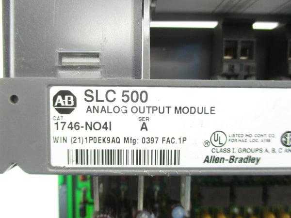ALLEN BRADLEY 1746-NO4I SER. A 24VDC (AS PICTURED) NSNP