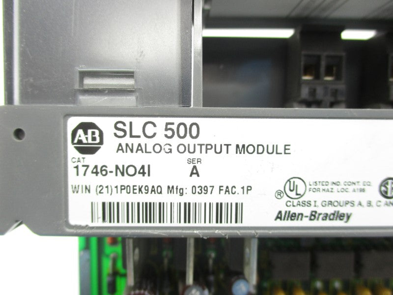 ALLEN BRADLEY 1746-NO4I SER. A 24VDC (AS PICTURED) NSNP