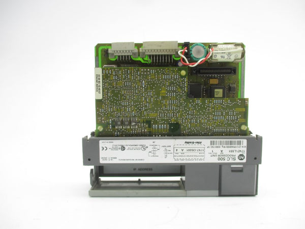 ALLEN BRADLEY 1747-L551 SER. A F/W 4 24VDC (NO KEY) NSNP
