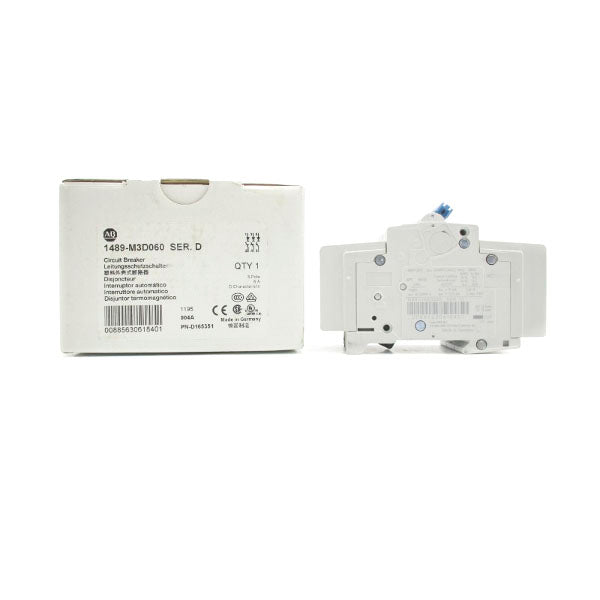 ALLEN BRADLEY 1489-M3D060 SER. D 277V 6A NSMP
